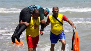 نجات 96 گردشگر از مرگ در سواحل گیلان