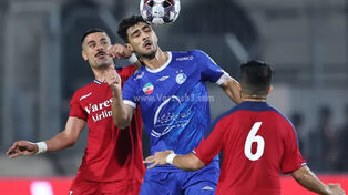 نساجی 0 - 1 استقلال / صدر جدول آبی باقی ماند +فیلم خلاصه بازی