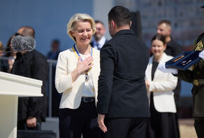 Did Europe Come to Celebrate Independence or Extend the War in Ukraine?
