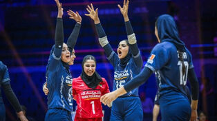 برد تاریخی والیبال زنان ایران در قهرمانی آسیا؛ ایران وارد جمع 100 امتیازی‌های جهان شد