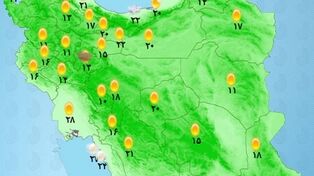 وضعیت آب و هوا امروز چهارشنبه 11 شهریور 1405+ وضعیت استانها