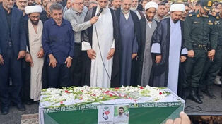 دزفول سوگوار خلبان شهید؛ پیکر «مجتبی حسینوند» در گلزار شهدای شهیدآباد آرام گرفت