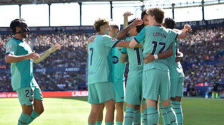 بارسلونا 4-2 لوانته/ دیکته پیروزی بارسا
