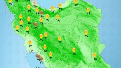 وضعیت آب و هوا امروز دوشنبه 23 شهریور 1405؛ کاهش دما از اواخر هفته+ وضعیت استان ها