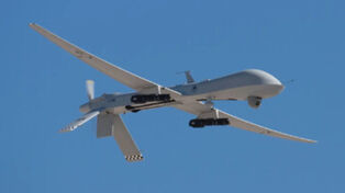 רחפן MQ-1 הופל מעל מיצרי הורמוז