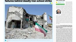 Front pages of Iran's English dailies on September 21