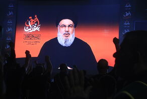السيد نصر الله: نخوض معركة كبرى وسنقول للإمام الخامنئي في وجه اميركا واسرائيل ما تركناك يا ابن الحسين (صور)