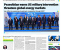 Front pages of Iran's English dailies on October 28