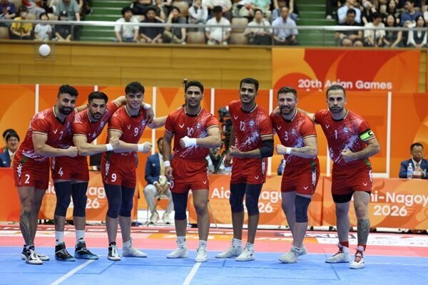 Iran’s men’s kabaddi win silver at 2026 Asian Games