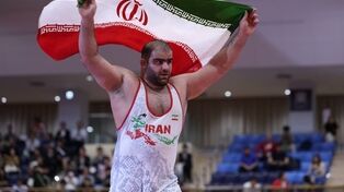 Iranian Greco-Roman wrestler wins gold at 2026 Asian Games