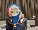 عراقجی یلتقی وزیر الخارجیة اللیبی بالوکالة فی بغداد

