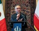طهران فی قلب مکسیکو سیتی.. معالم العاصمة المکسیکیة تتزین بألوان العلم الإیرانی

