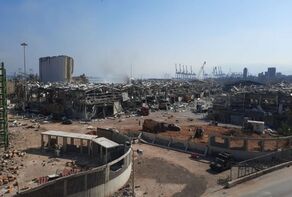 محافظ بيروت: 200 ألف مشرّد في بيروت والخسائر لا تقل عن ملياري دولار