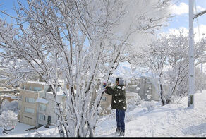سرما در کردستان رکورد 30 ساله را شکست