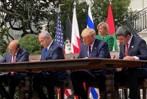 متن کامل توافق اسرائیل با آل‌خلیفه و آل‌نهیان/ خبری از موضوع فلسطین نیست!