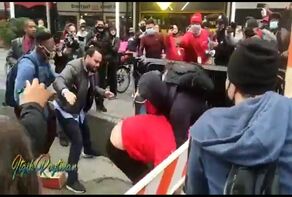 مواجهات عنيفة بنيويورك بسبب ترامب (فيديو)