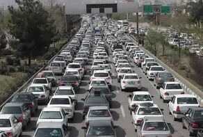 آخرین وضعیت ترافیک جاده‌ها؛ بارش باران در محورهای شمالی و ترافیک در مسیر تهران