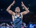 Iran's Amouzad opens world wrestling campaign with win
