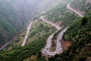 ترافیک در جاده چالوس سنگین شد؛ آخرین وضعیت محورهای شمالی