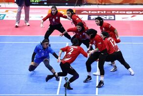 المنتخب الإیرانی للسیدات یحرز مرکز الوصافة فی ریاضة الکابادی ضمن بطولة الألعاب الآسیویة

